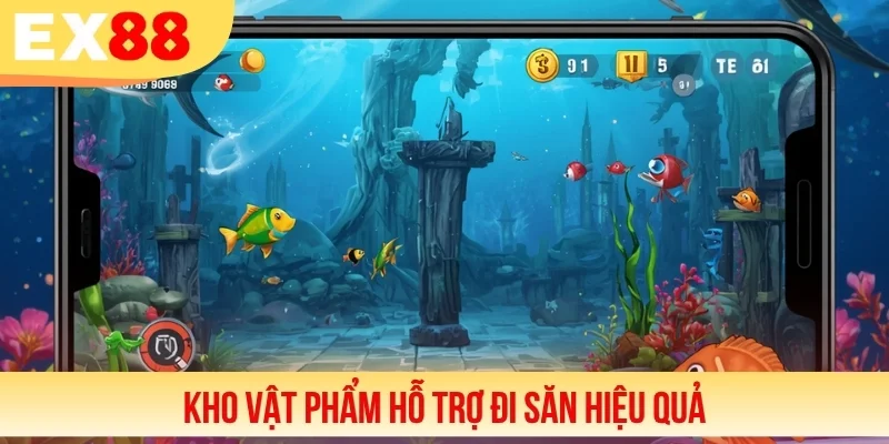 Kho vật phẩm hỗ trợ đi săn hiệu quả
